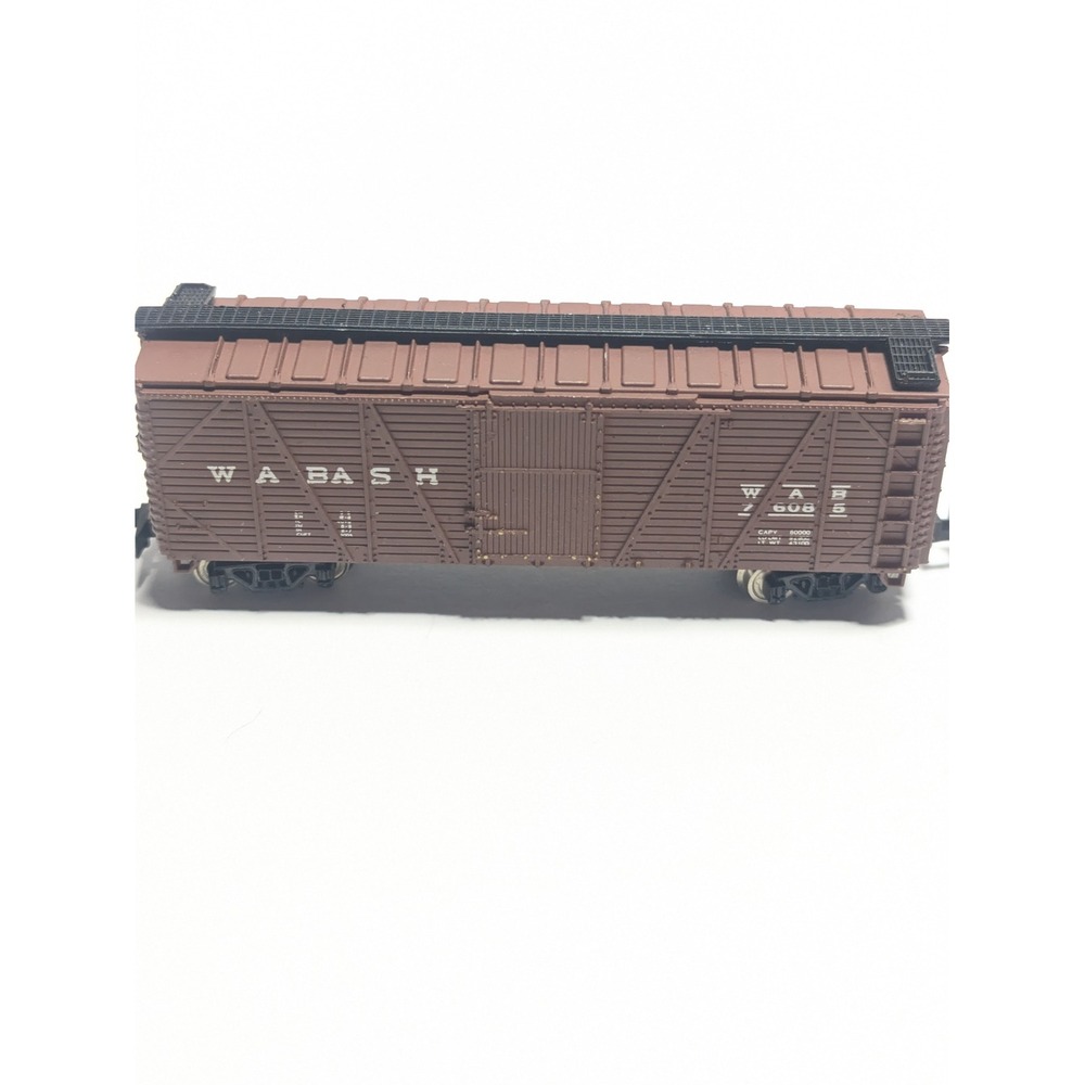 Bachmann Vintage Wabash 76085 Boxcar N Scale Model Train Brown